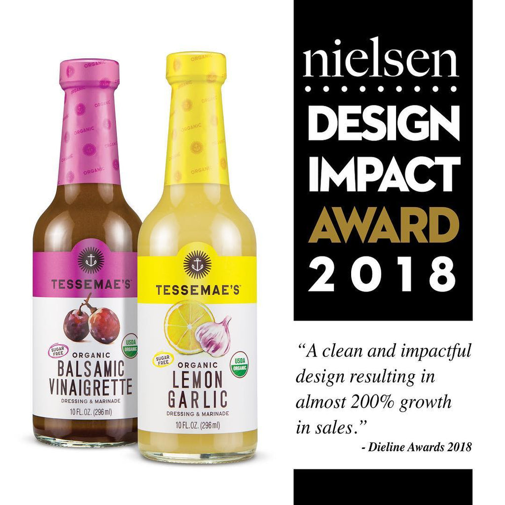 The Dieline Awards 2018: Nielsen Design Impact Award Winners - Tessemae's!!!