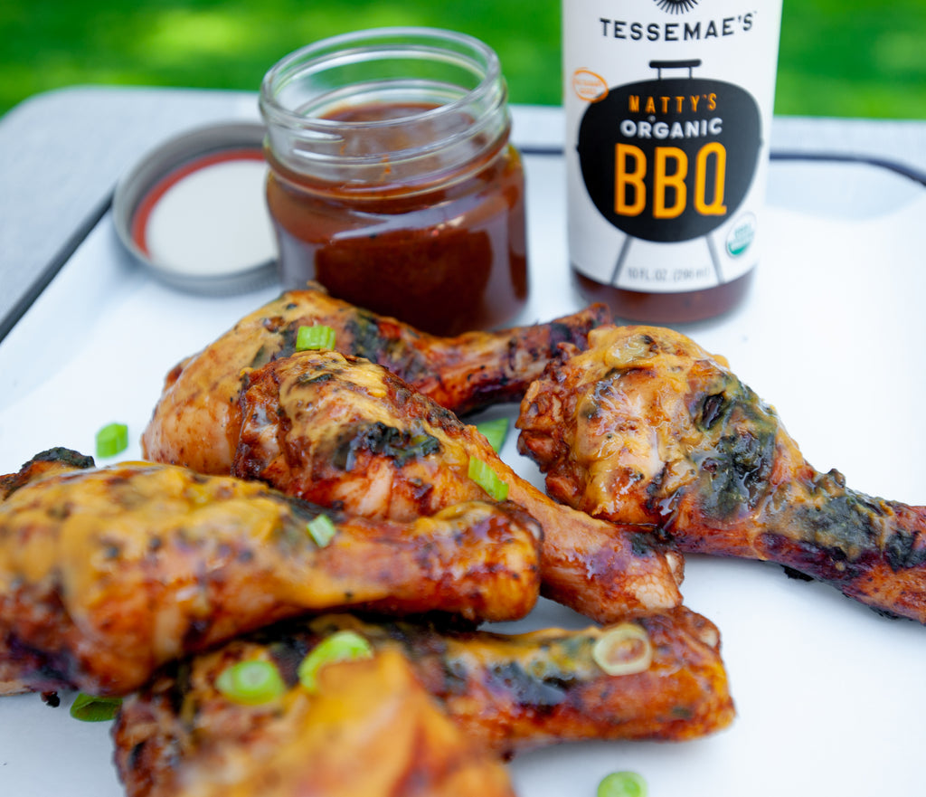 Sticky BBQ Chicken Drumsticks