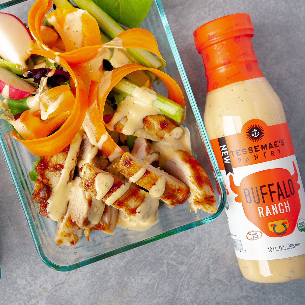 Buffalo Ranch Chicken Bowls
