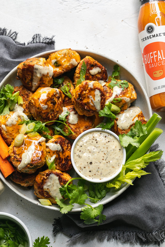 Buffalo Chicken Meatballs