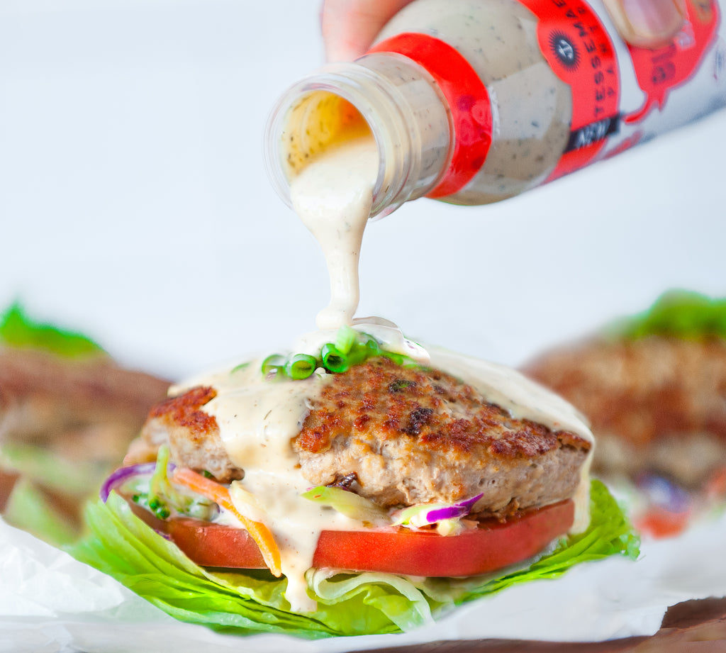 Buffalo Ranch Turkey Burgers