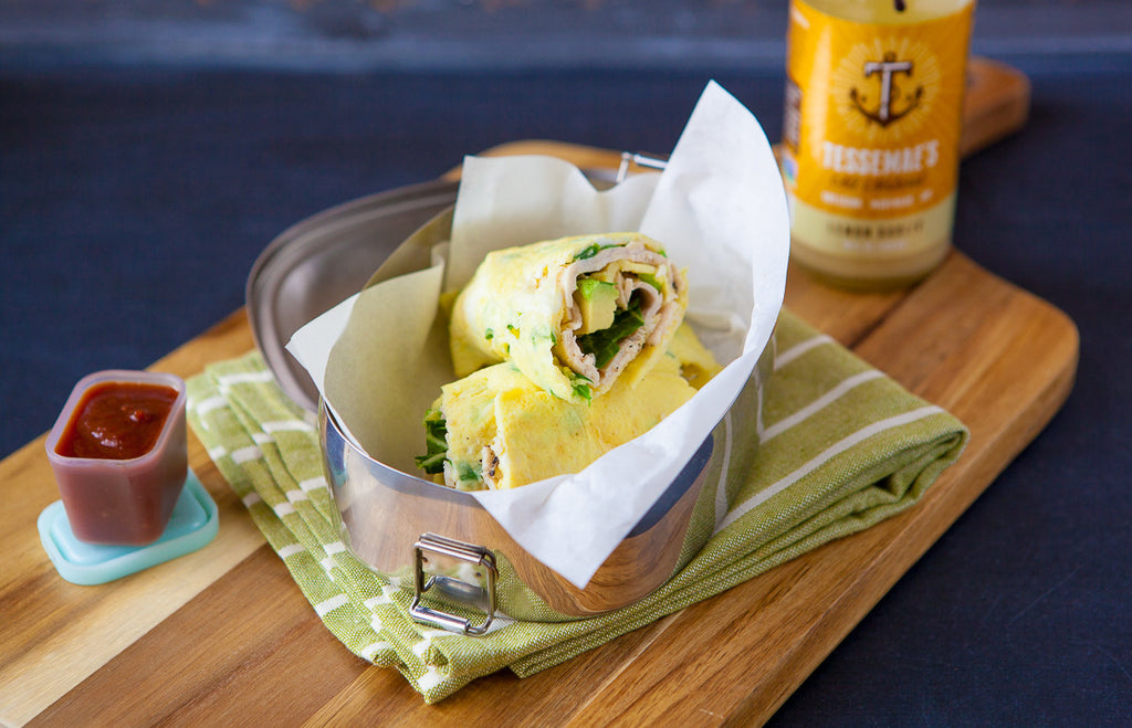 Turkey & Avocado Egg Wraps
