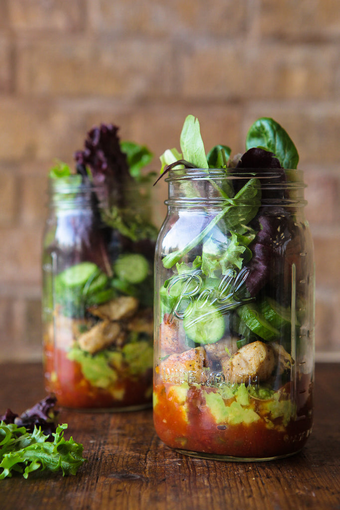 Layered Paleo Taco Salads