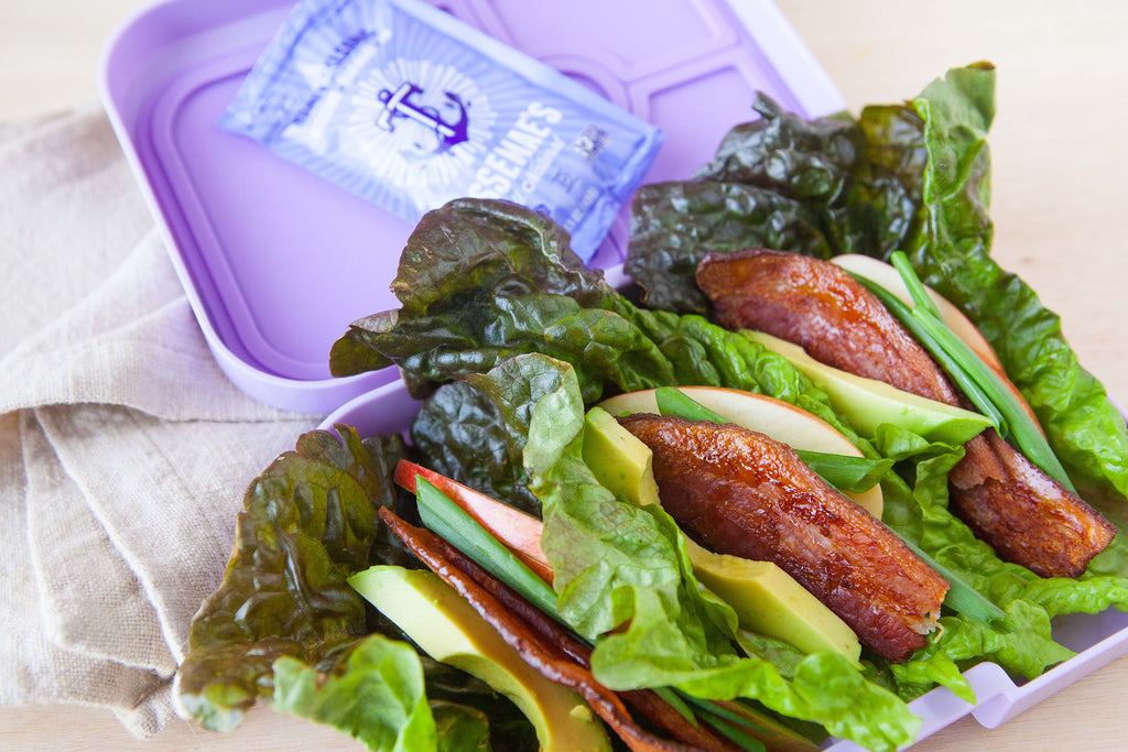 Bacon, Avocado & Honey Balsamic Lettuce Wraps