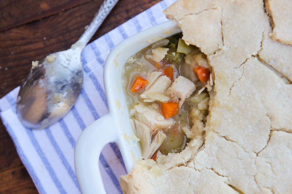 Lemon Pepper Chicken Pot Pie