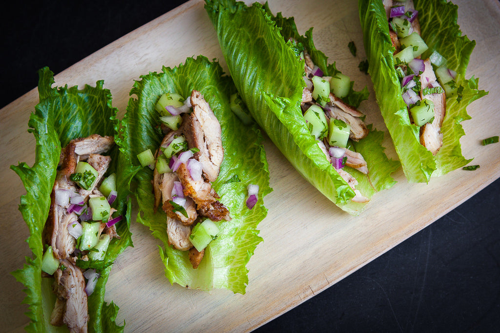 Chicken Shawarma Lettuce Wraps