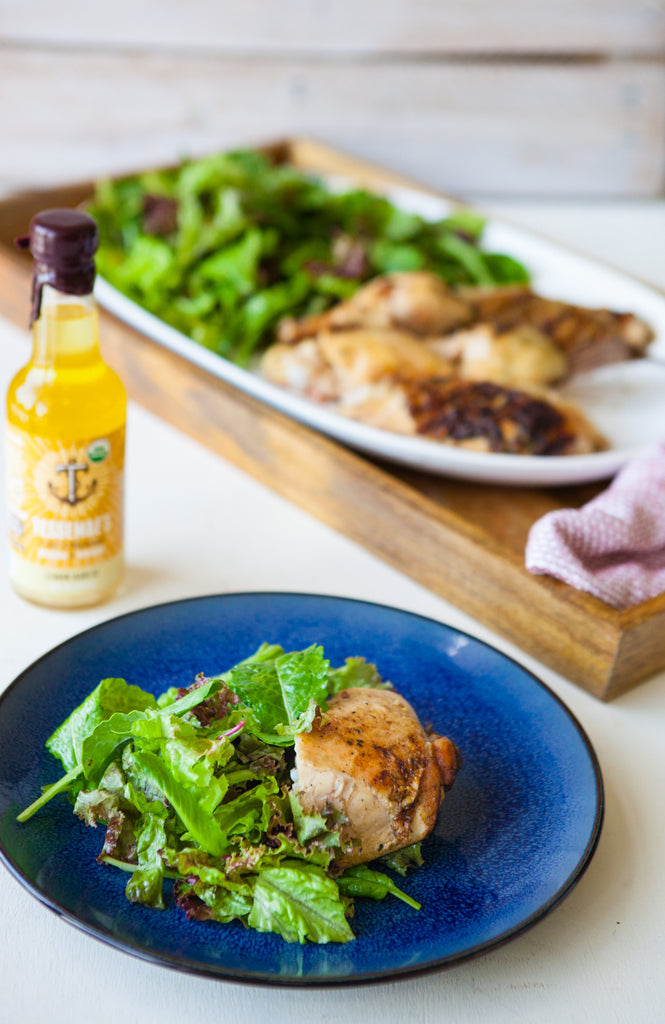 5 Ingredient Dinner! Grilled Butterflied Lemon Garlic Chicken