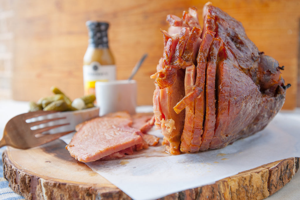 Honey Mustard Glazed Ham