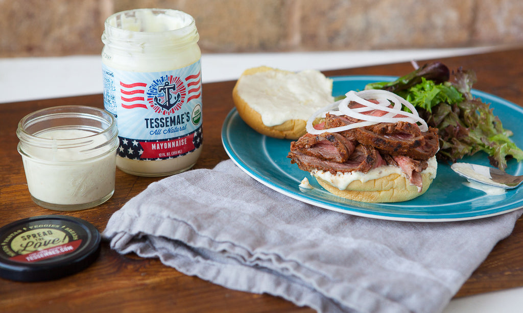 Labor Day Feast: Pit Beef Sandwiches with Tiger Sauce