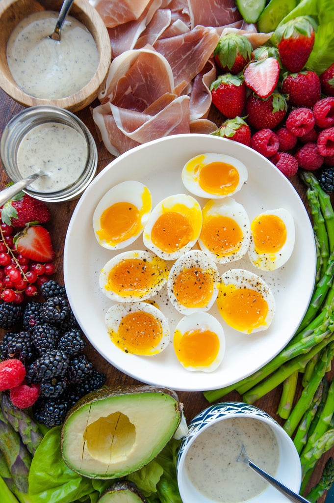 Egg, Asparagus & Ranch Brunch Platter