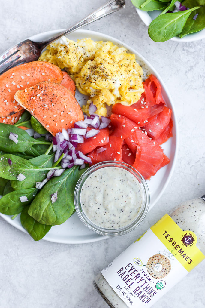 Everything But The Bagel Breakfast Plate