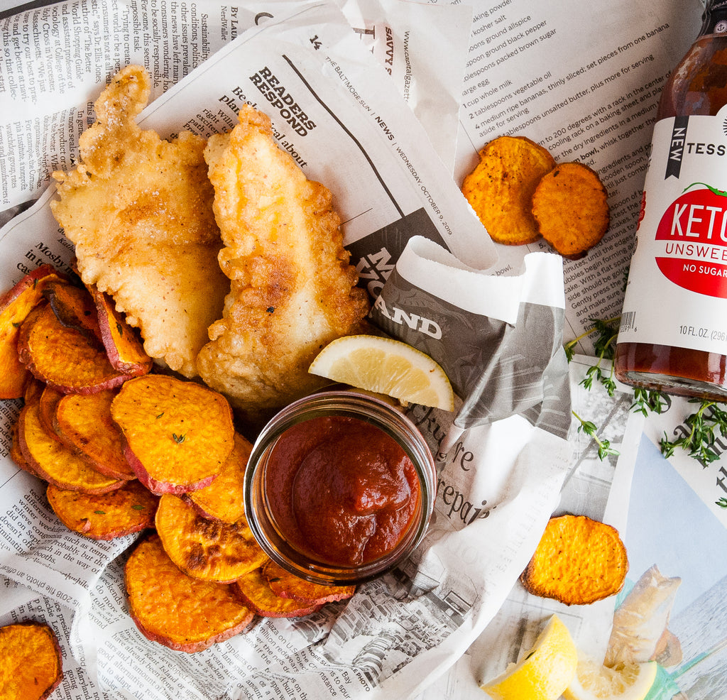 Fish & Sweet Potato Chips
