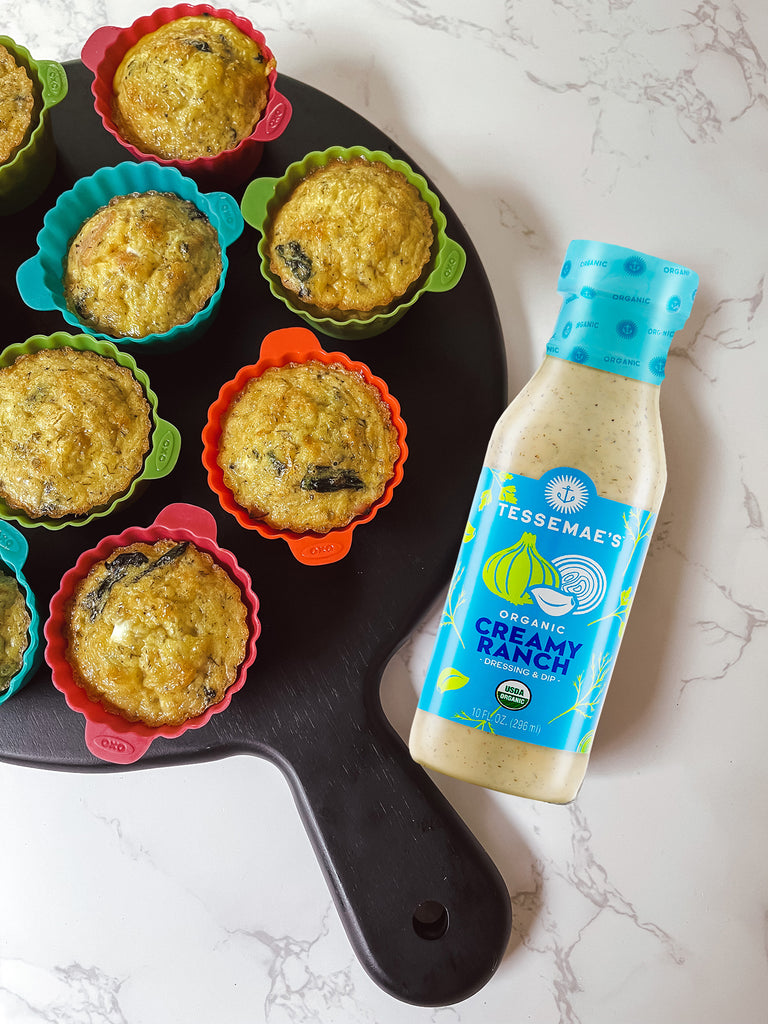 Kitchen Sink Creamy Ranch Egg Muffins