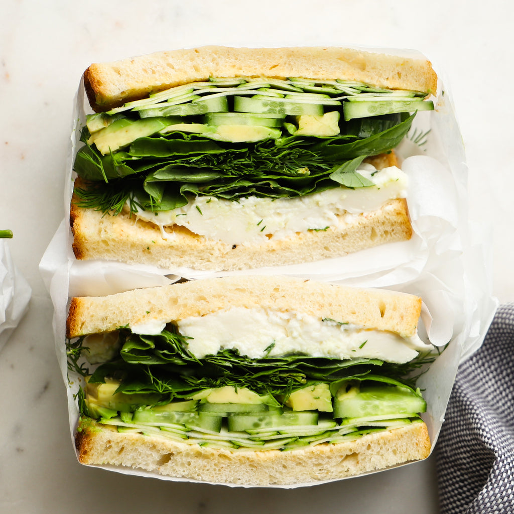 Habanero Super Greens Vegetable Sandwich