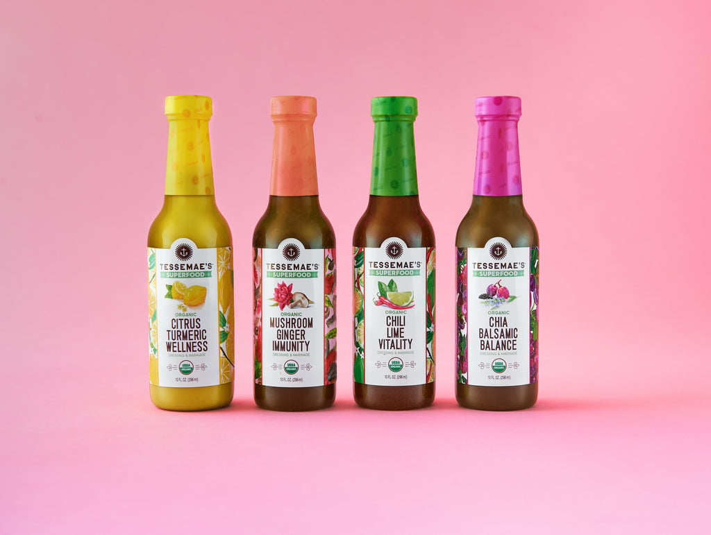 Tessemae's Announces New Superfood Line of Dressings