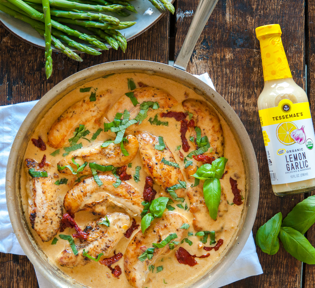 Easy Creamy Tuscan Chicken