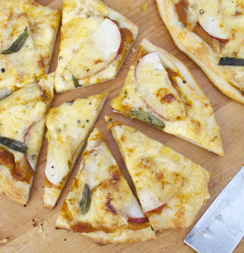 Pumpkin, Sage & Gouda Pizza