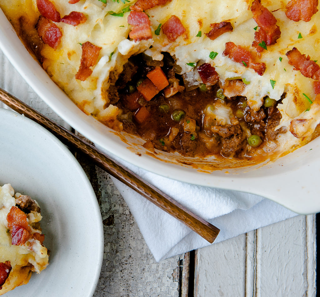 BBQ & Bacon Shepherd's Pie