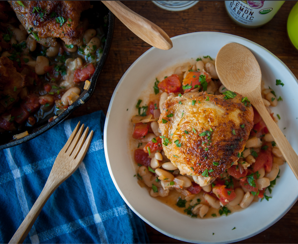 French-Style Chicken & White Bean Stew