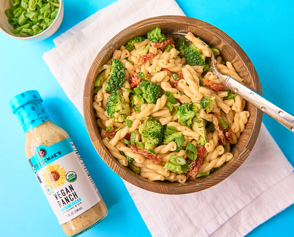 Broccoli & Ranch Pasta Salad