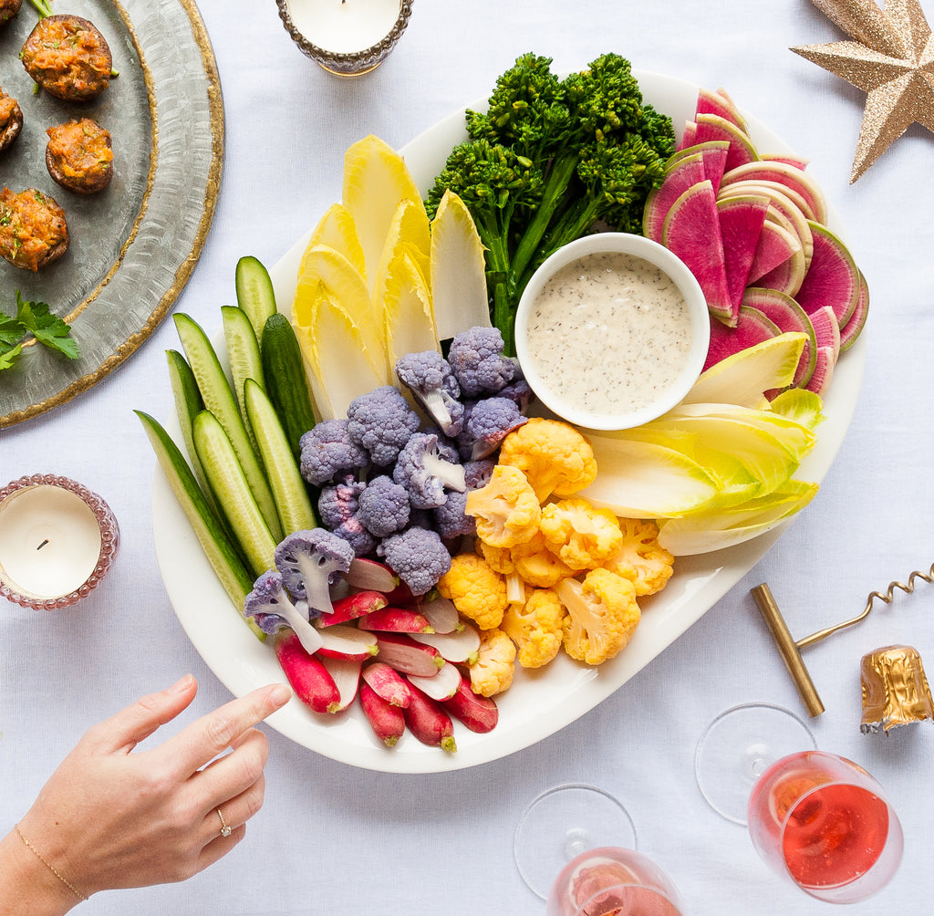 Winter Crudité Platter