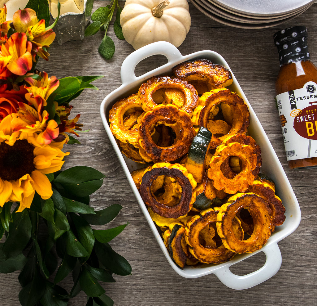 BBQ Butter Roasted Winter Squash