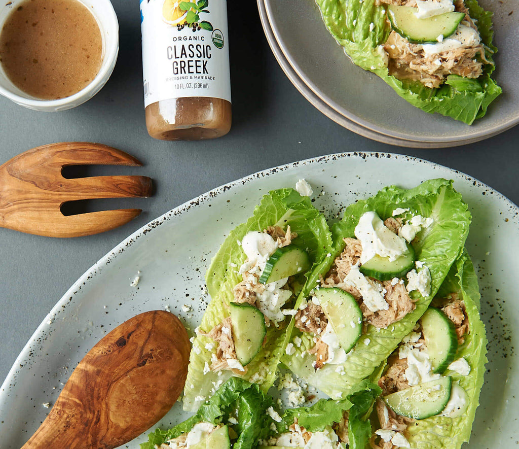 Shredded Chicken Gyros