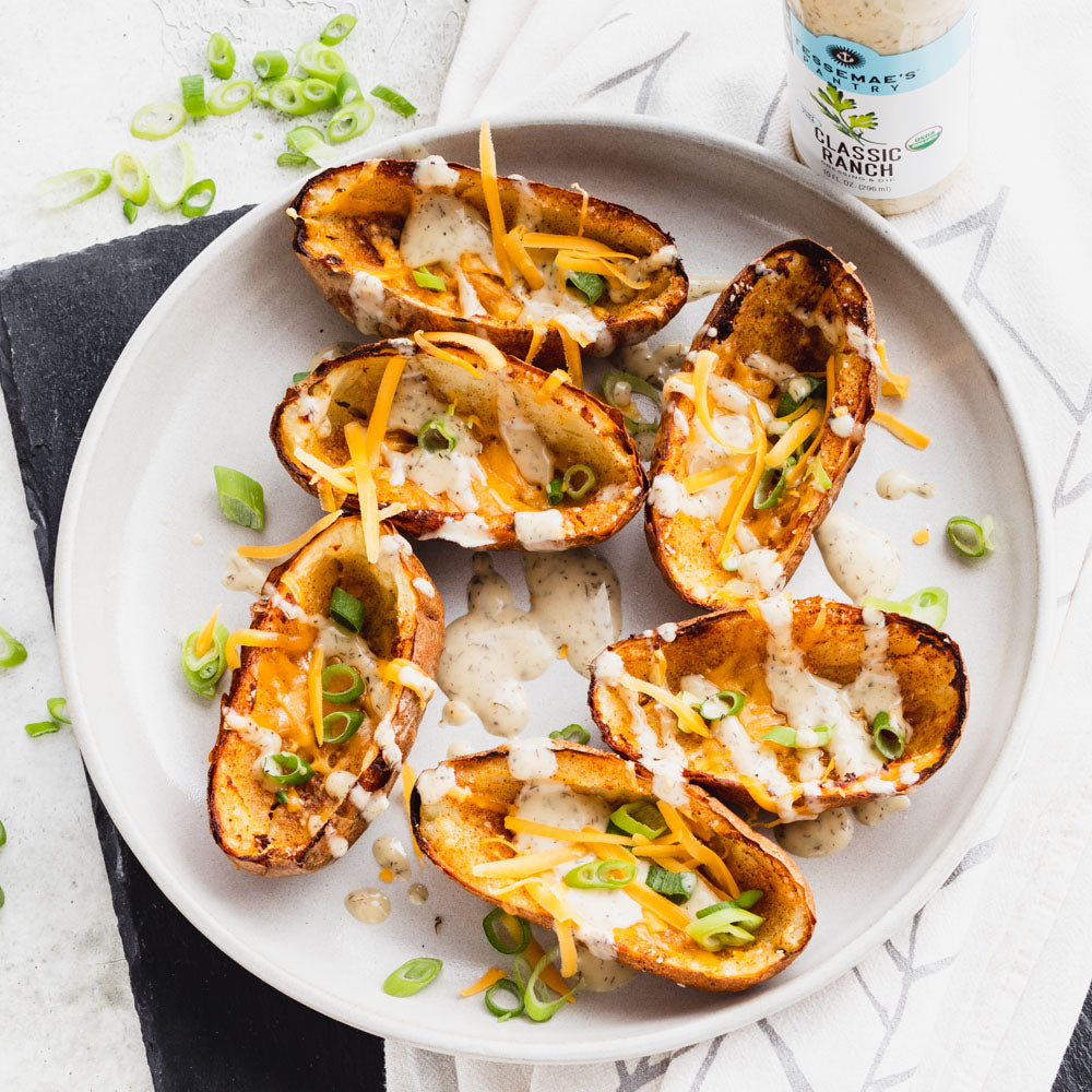 Air Fryer Potato Skins