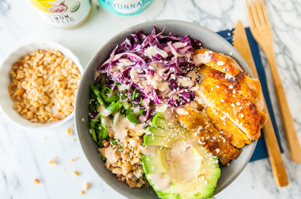 Crispy Korean Chicken Bowl
