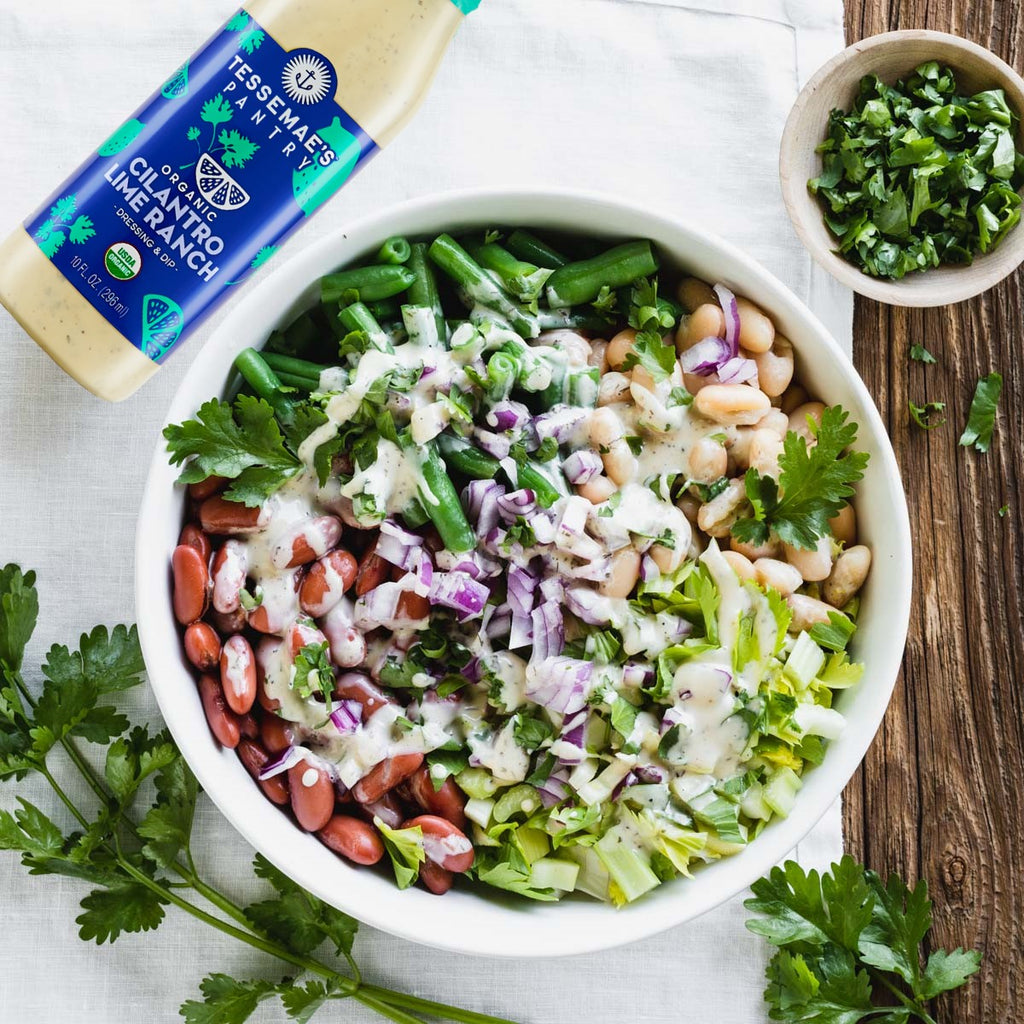 Cilantro Lime Three Bean Salad