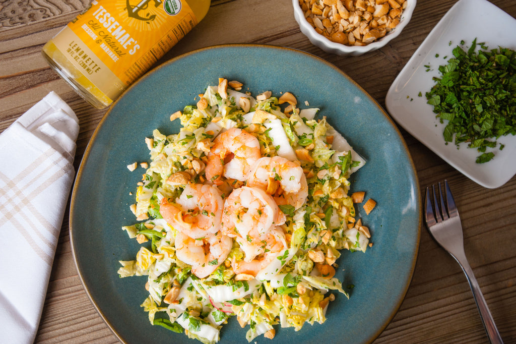 Shrimp & Thai-Style Slaw