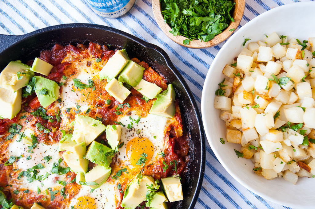 Huevos Rancheros with Roasted Potatoes