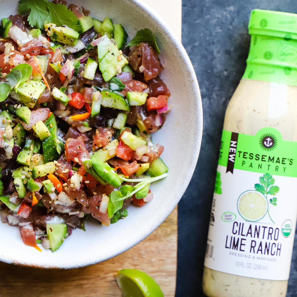 Cilantro Lime Tuna Ceviche