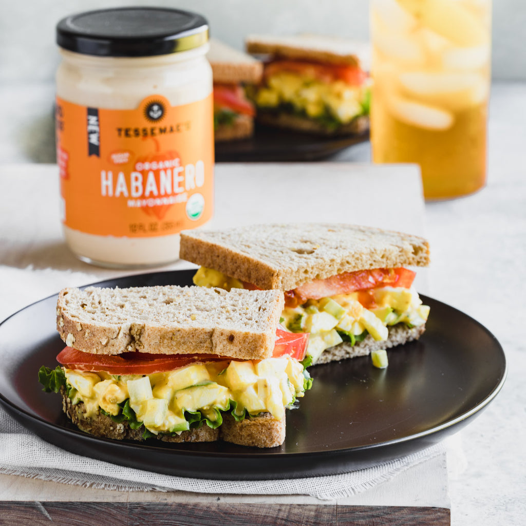 Spicy Egg Salad Sandwich