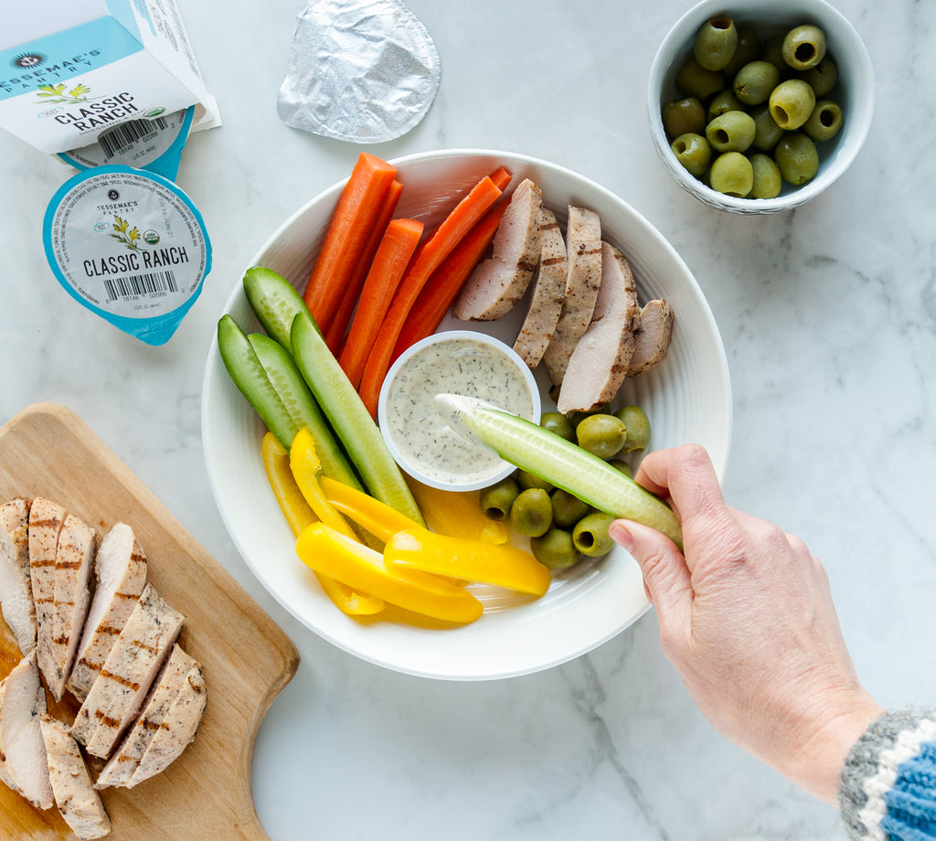 No Recipe Whole30 Chicken Dippers