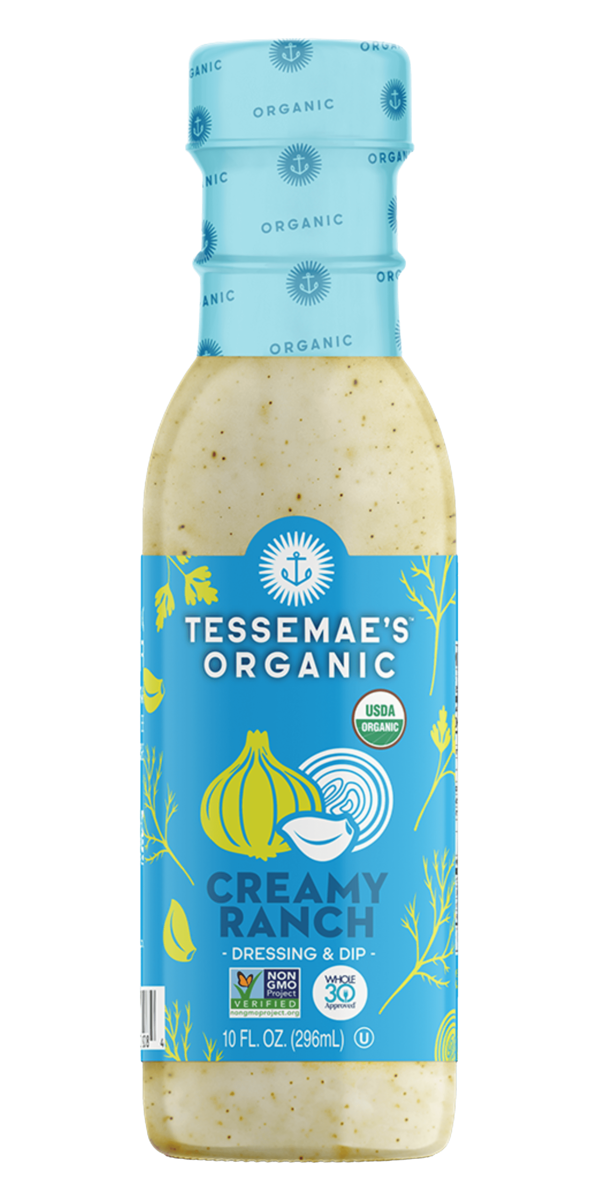 strapless open back dress Tessemae's Organic Creamy Ranch Dressing