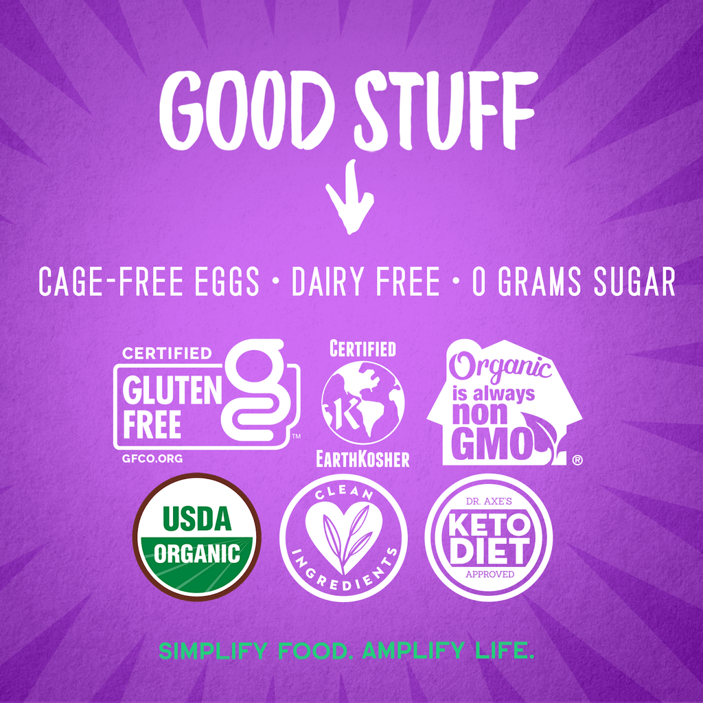Organic Creamy Caesar- Good Stuff, Dairy Free; 0 grams sugar; simplify food. Amplify life