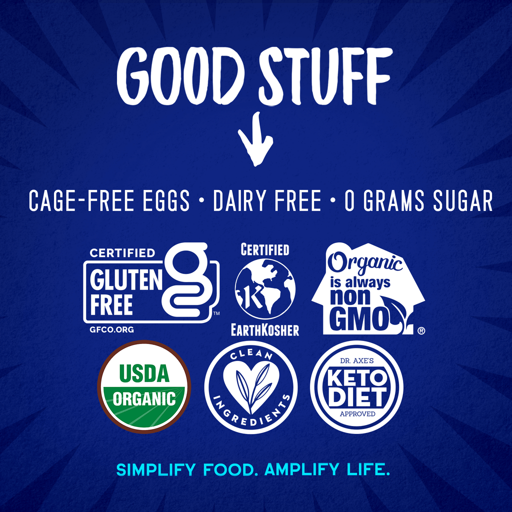 Organic Cilantro Lime Ranch- Good Stuff, Dairy Free; 0 grams sugar; simplify food. Amplify life