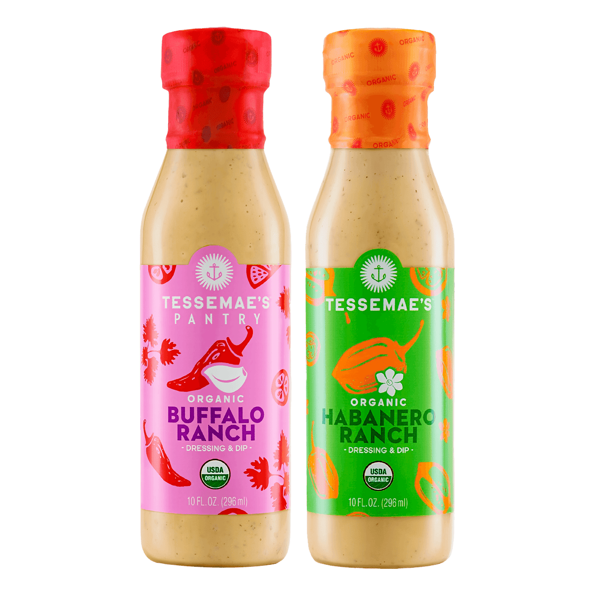 Spicy Ranch Dressing Duo | Tessemae's Spicy Ranch Dressing Duo | Tessemae's