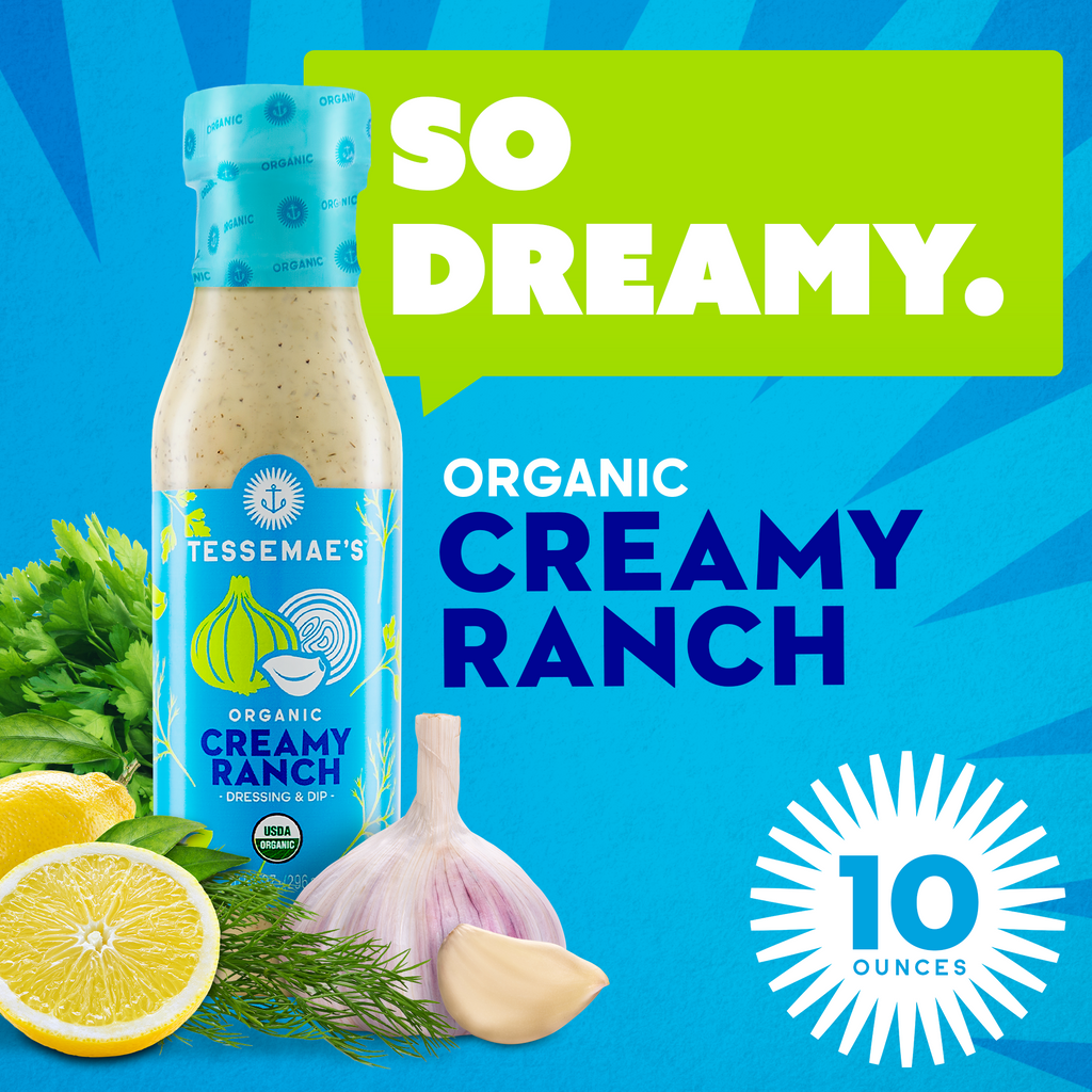 Organic Creamy Ranch - Tessemae's All Natural